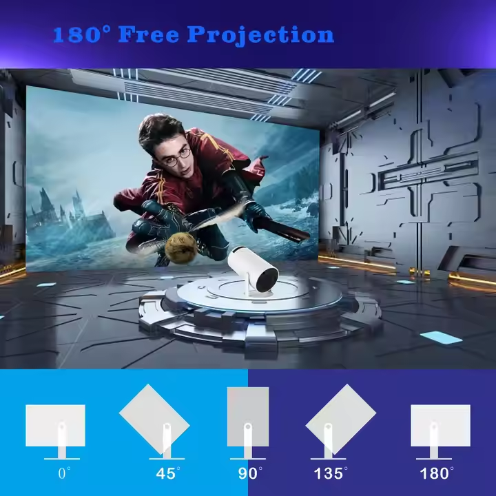 HY300 projector 4K Android 11 Wifi BT5.0 1080P home theater portable Hy300 projector