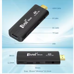 Ultra-high-definition 4K Android 12 TV stick TV98 Stick mini home TV stick RK3228A quad-core support 2.4/5G dual Wifi 1/2GB RAM 8/16GB ROM
