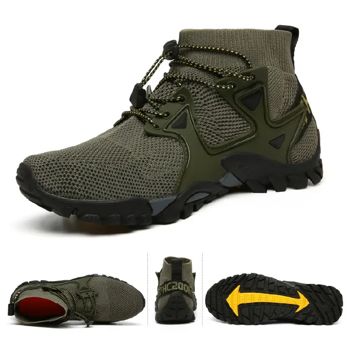 Outdoor hiking shoes, plus size unisex, breathable running shoes, non-slip and wear-resistant, outdoor, fishing, camping, large
Size wading shoes