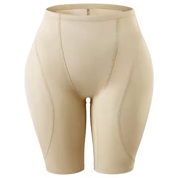 Tighten the buttocks, soft thighs, slimmer shapewear, large size underwear, high waist shorts, buttocks pad, shaping device, women's buttocks lifting underwear, sexy body shaping underwear