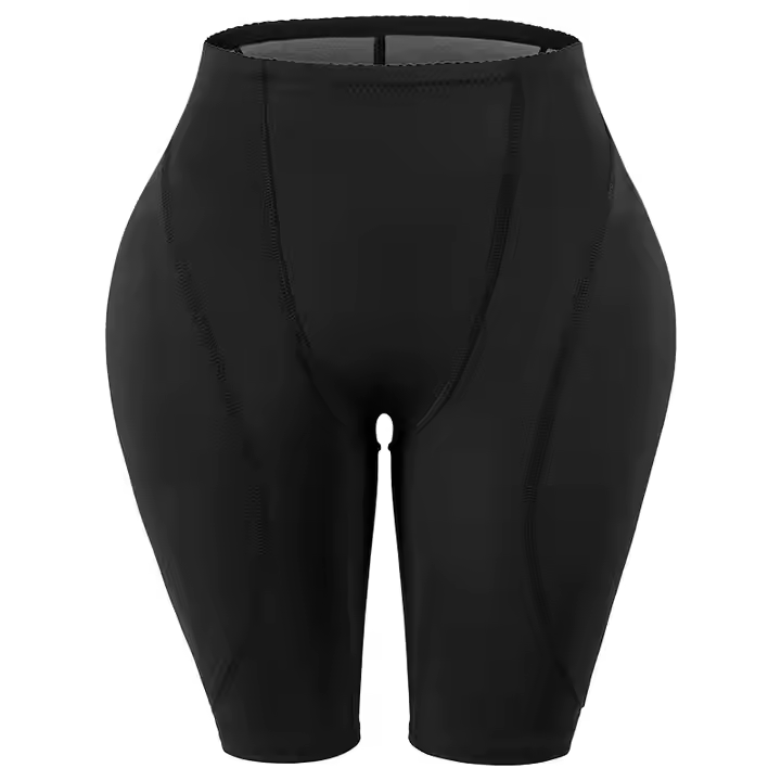 Tighten the buttocks, soft thighs, slimmer shapewear, large size underwear, high waist shorts, buttocks pad, shaping device, women's buttocks lifting underwear, sexy body shaping underwear