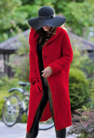 New women's mid-length hooded sweaters, women's knitted cardigans, women's sweaters, autumn cardigans, winter hot styles, plus size women's long coat knitwear