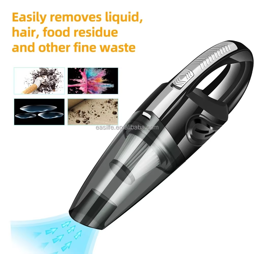 Wireless car vacuum cleaner, high-power 120W,, dual-use for car and home, wireless portable handheld car vacuum cleaner, car manual vacuum cleaner, car vacuum cleaner, USB vacuum cleaner