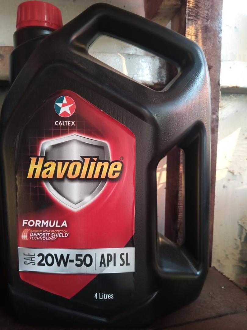 genuine caltex Havoline oil 4L