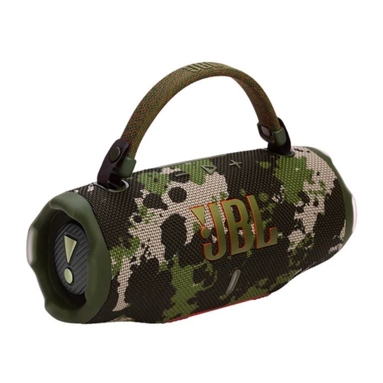 JBL Charge 6 - Portable Waterproof & Drop-Proof Bluetooth Speaker, Bold Pro Sound with AI Sound Boost, 28Hrs of Playtime, Built-in powerbank & Comes with a Sturdy/Removable Carrying Strap (Green)