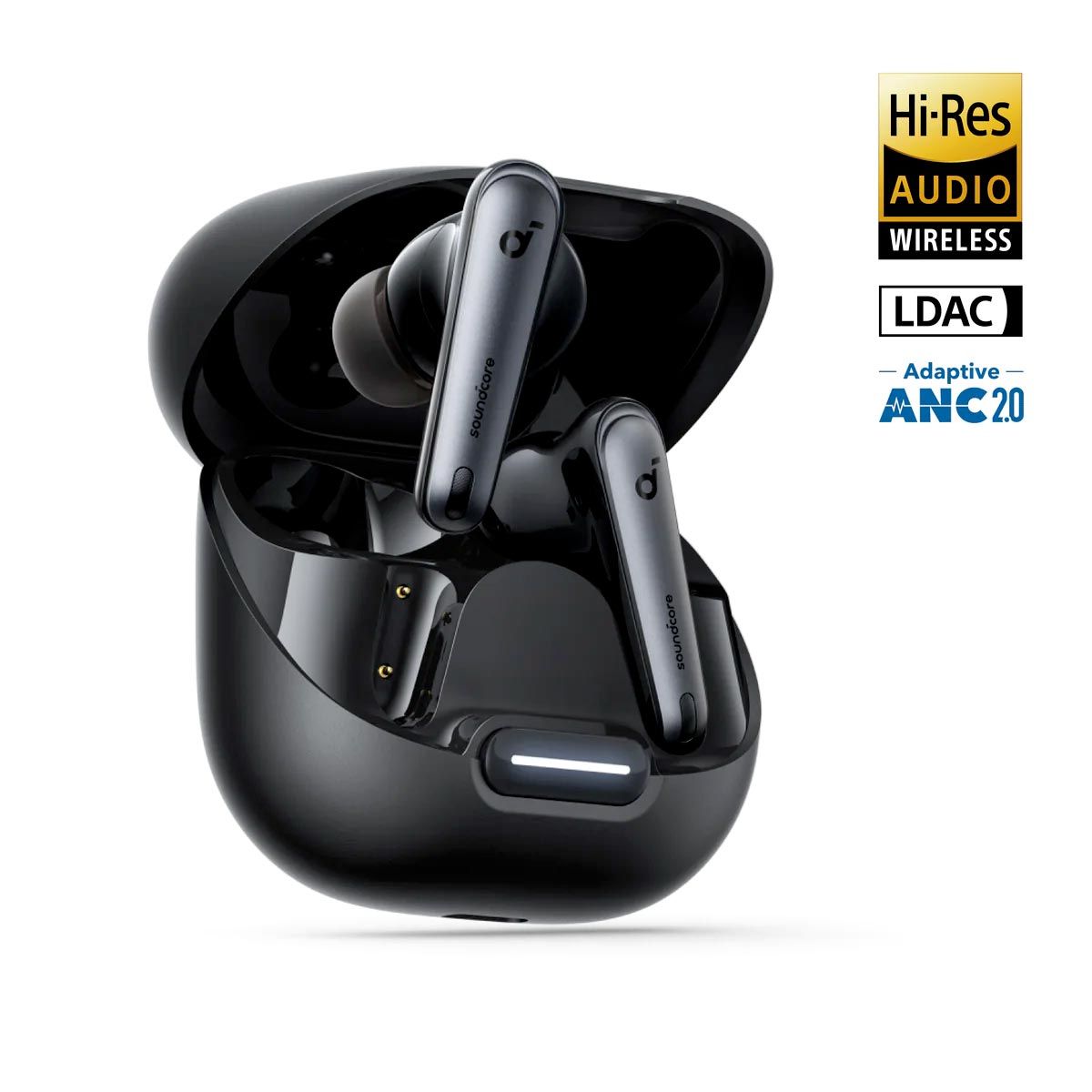 Anker Soundcore Liberty 4 NC | True-Wireless Noise Cancelling Earbuds with LDAC - Black