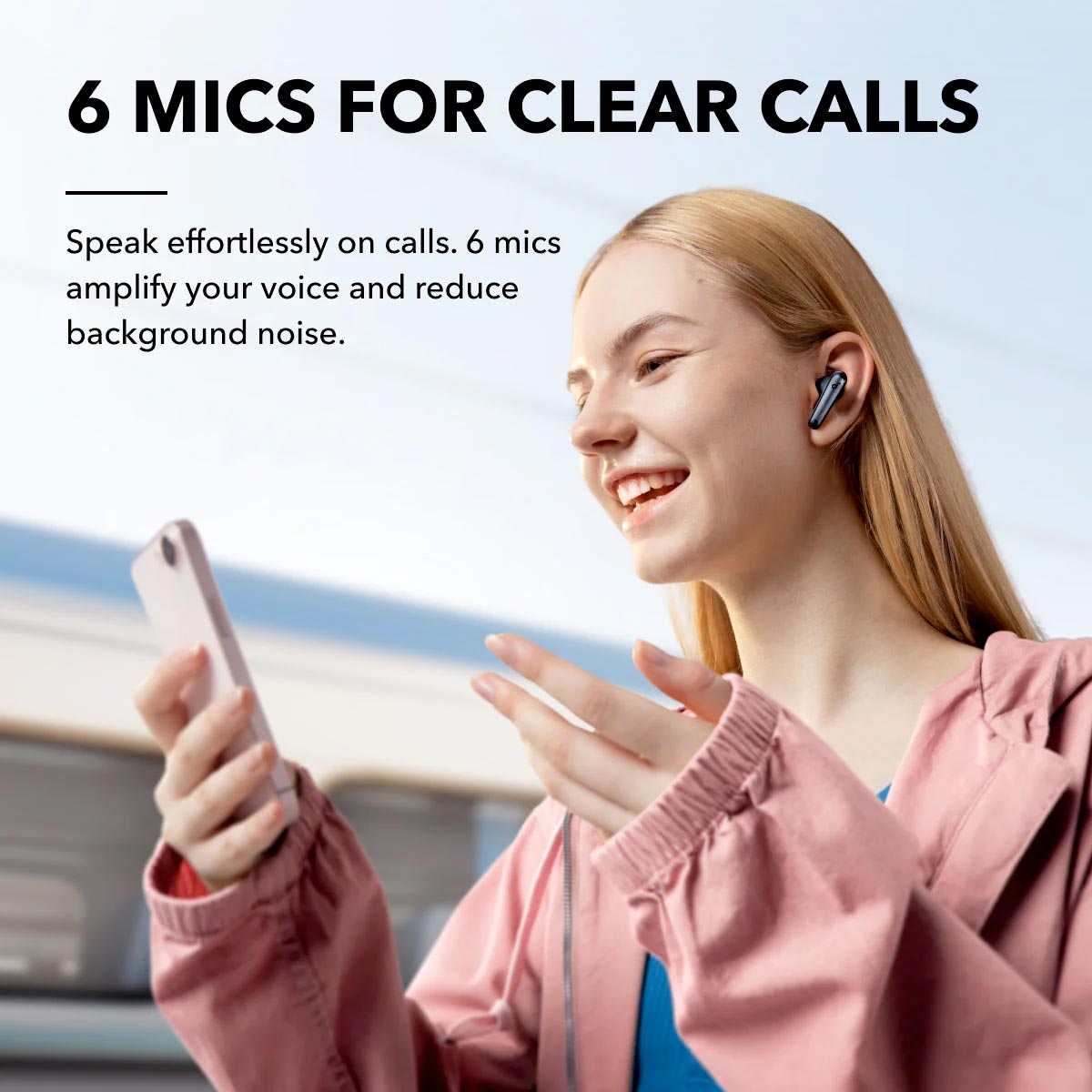 Anker Soundcore Liberty 4 NC | True-Wireless Noise Cancelling Earbuds with LDAC - Black