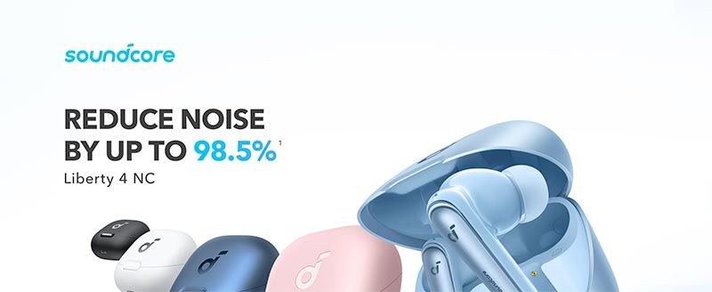 Anker Soundcore Liberty 4 NC | True-Wireless Noise Cancelling Earbuds with LDAC - Black