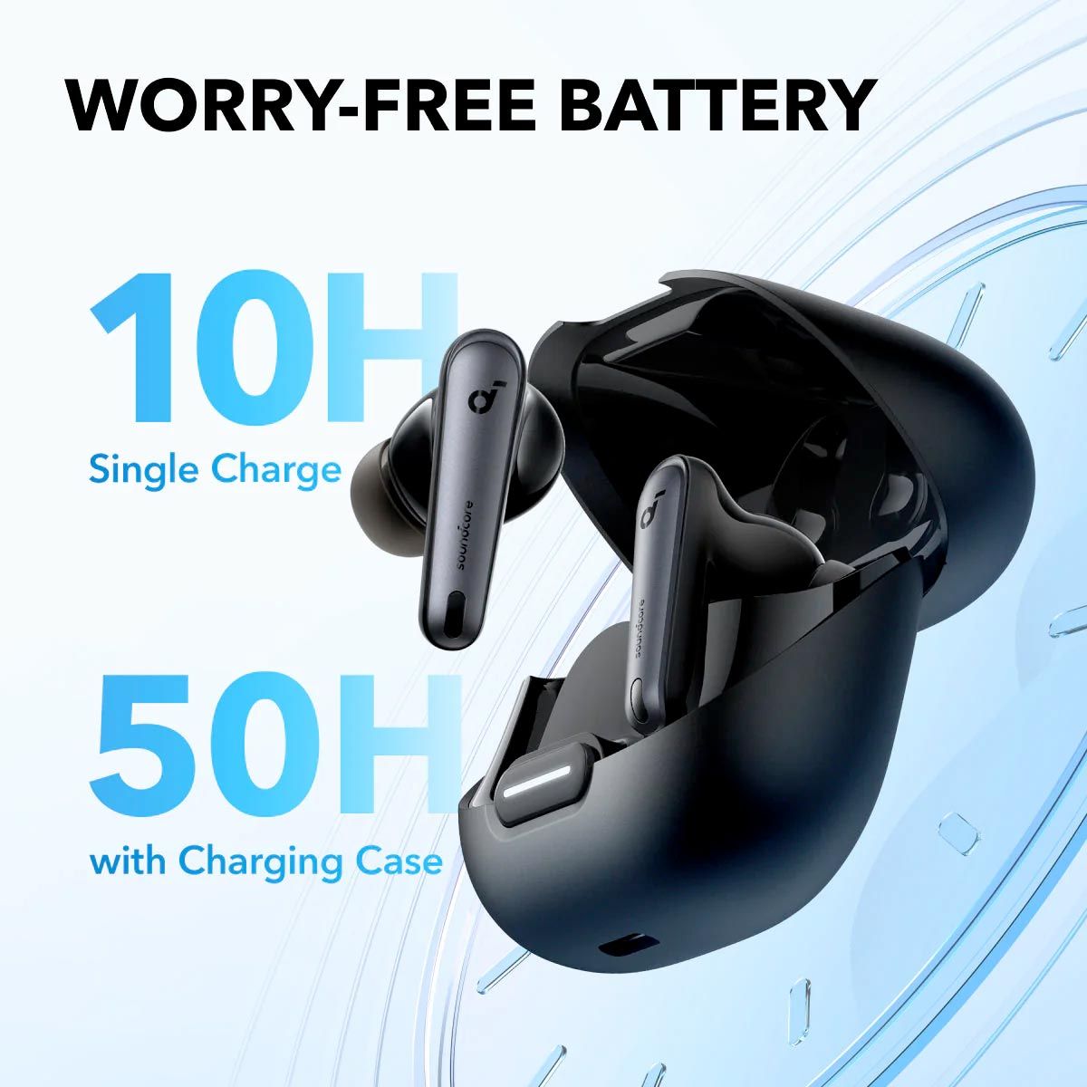 Anker Soundcore Liberty 4 NC | True-Wireless Noise Cancelling Earbuds with LDAC - Black