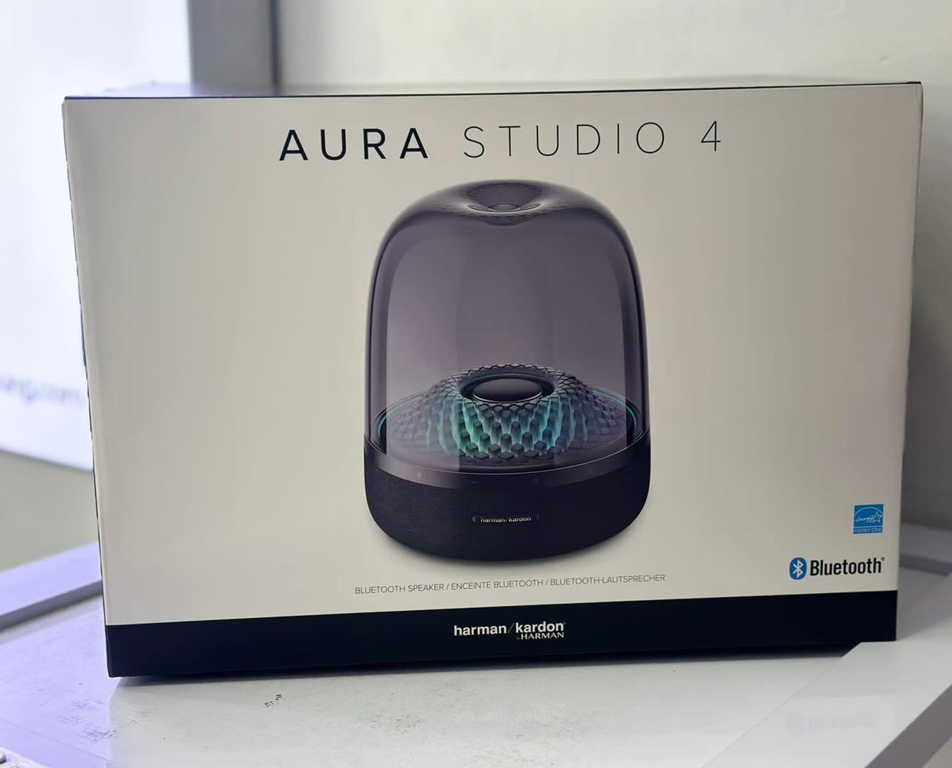 Harman Kardon Aura Studio 4 Portable Bluetooth Home Speaker (Black)