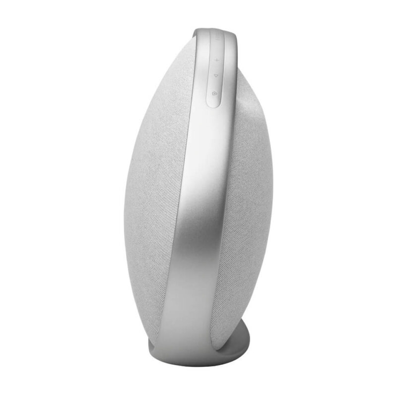 Harman Kardon Onyx Studio 9 Portable Stereo Bluetooth Home Speaker, Superior Sound, Wider Soundstage, Multi-Speaker Connection, Built-in Battery, Self-Tuning, Harman Kardon One App - Grey