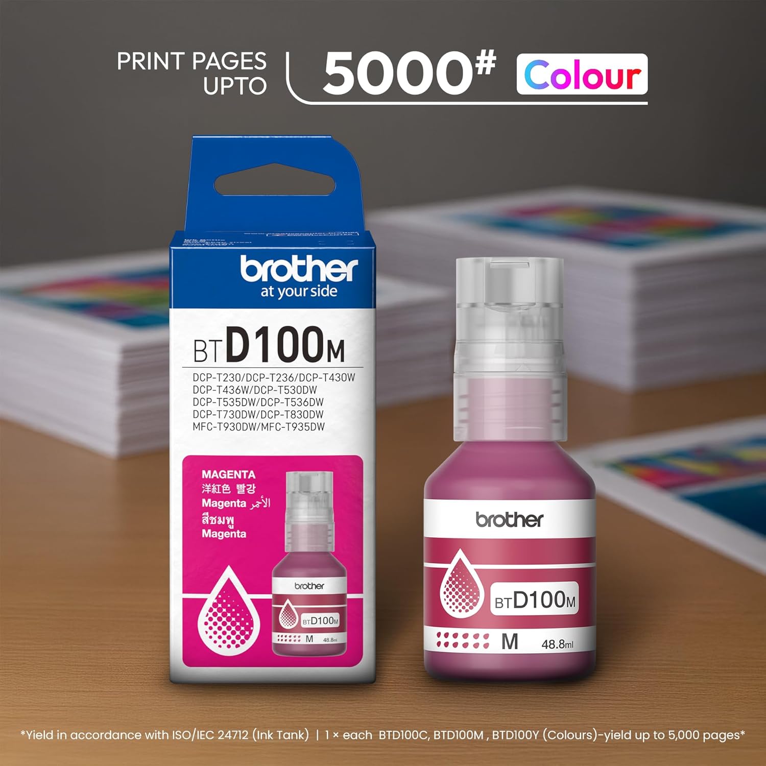 Brother BTD100M Original Ink - Magenta