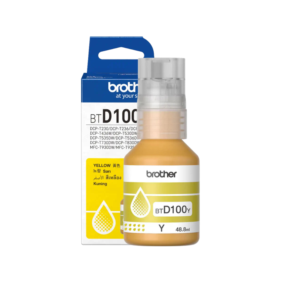 Brother BTD100Y Original Ink - Yellow