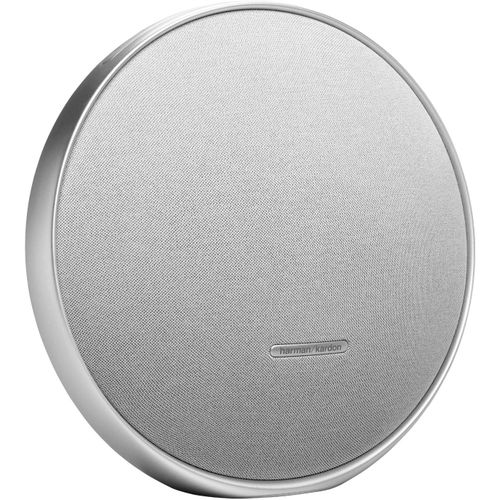Harman Kardon Onyx Studio 9 Portable Stereo Bluetooth Home Speaker, Superior Sound, Wider Soundstage, Multi-Speaker Connection, Built-in Battery, Self-Tuning, Harman Kardon One App - Grey