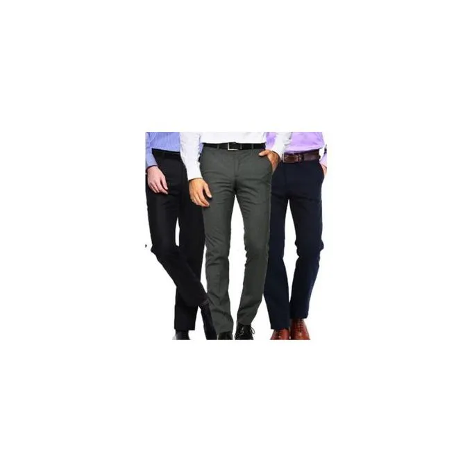 Fashion 3 Pack Official/Business Men Trouser Pant (Turkey Trouser)