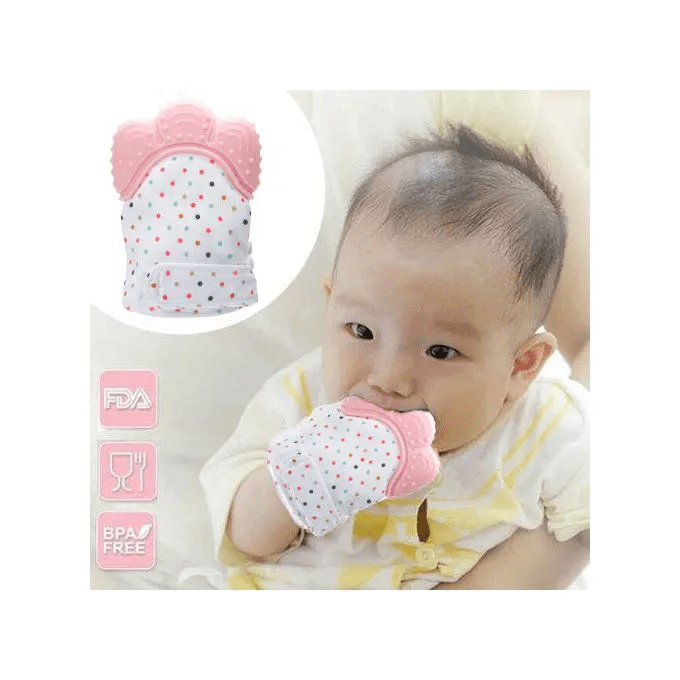 Generic Baby-Safe Silicone Teether Gloves