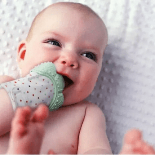 Generic Baby-Safe Silicone Teether Gloves