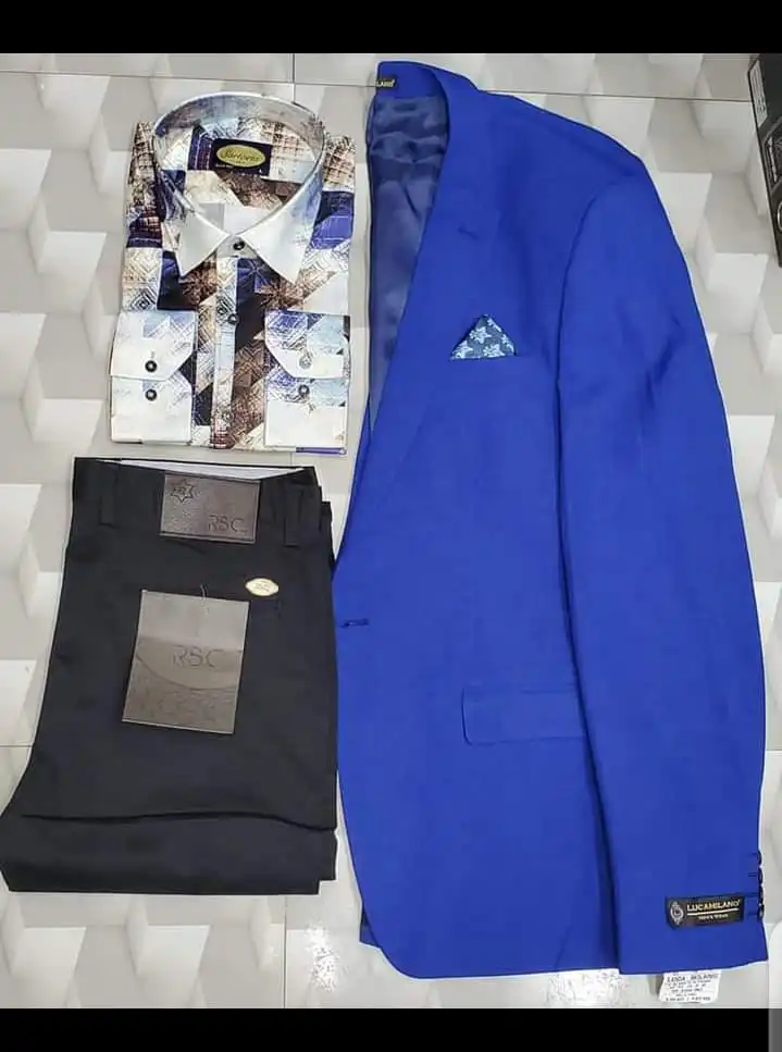 Fashion 3 pack Men Official Suit (wedding, Business-official) Blazer, Shirt and Trouser