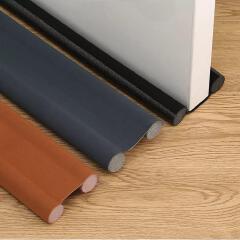 Waterproof door Sealer, Draught Excluder Stopper Door Bottom Guard Double Silicone Rubber Seal Dustproof Soundproof