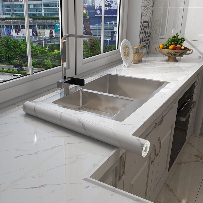 SELF ADHESIVE HOME DECOR MARBLE CONTACT PAPER - SURFACE REVAMP/KITCHEN /COUNTER DECOR
