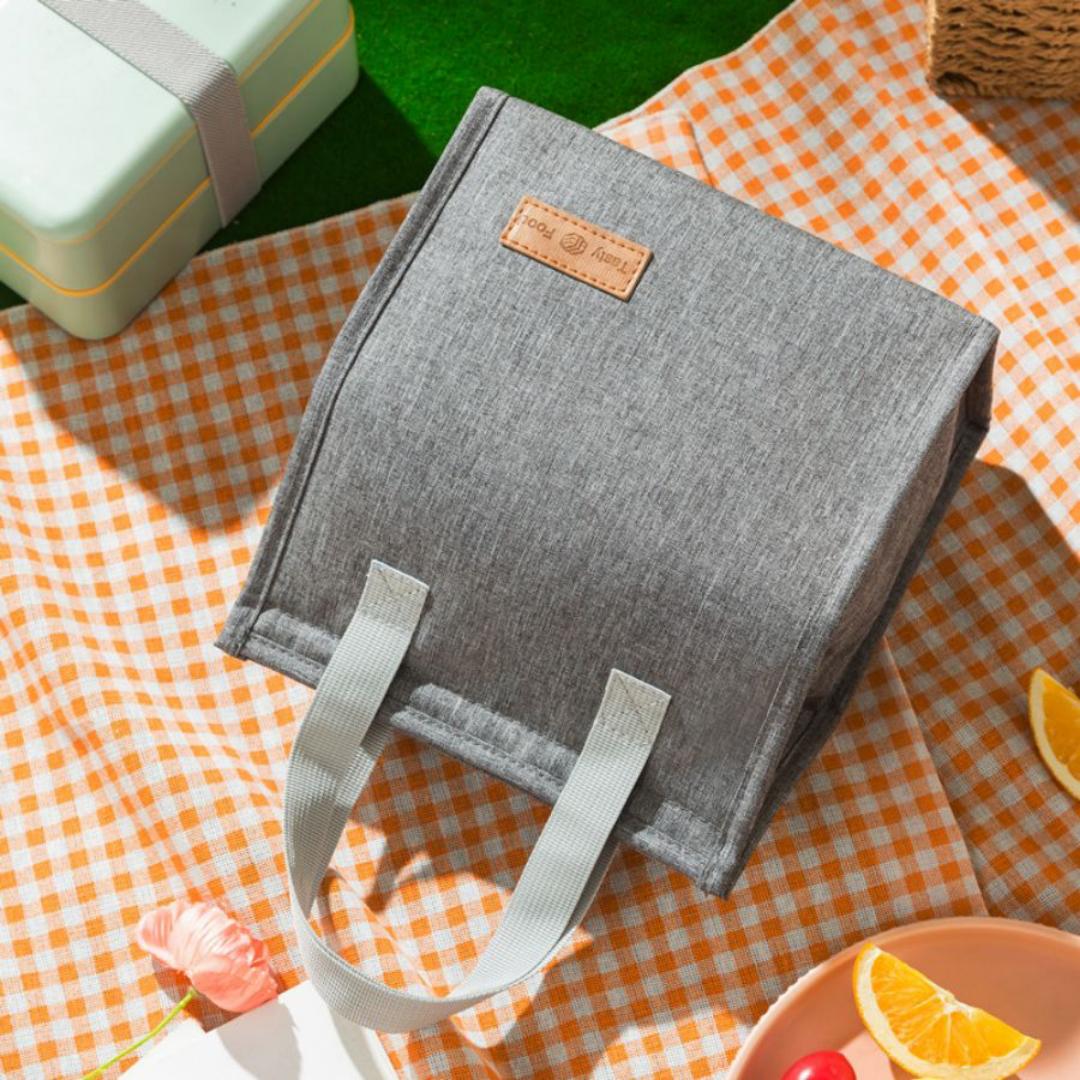 Insulated tote lunch bag