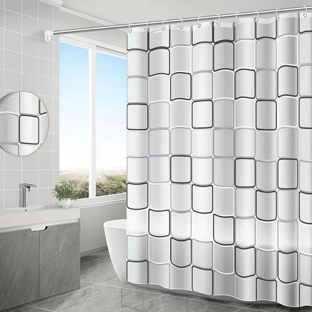 Waterproof shower curtain
