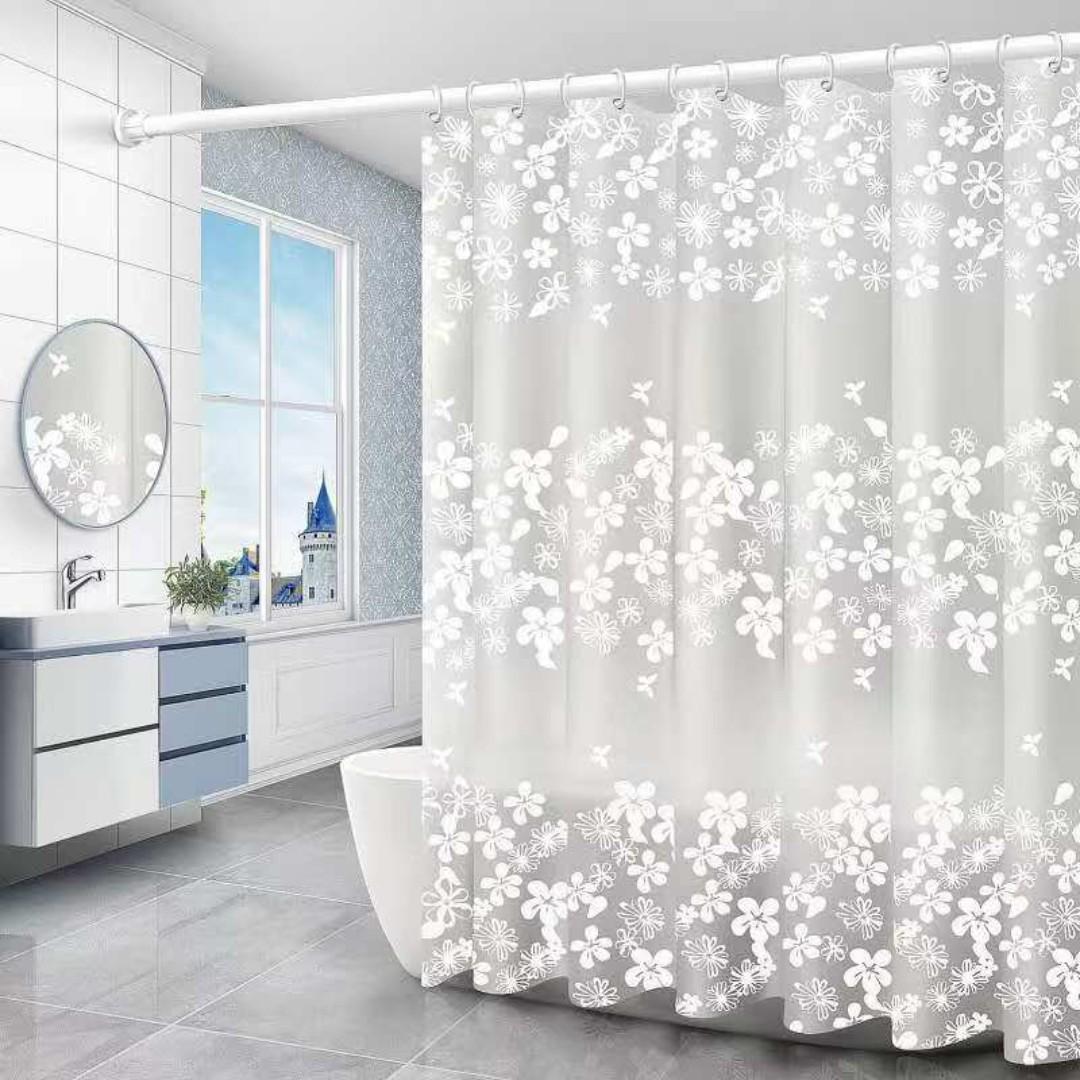 Waterproof shower curtain