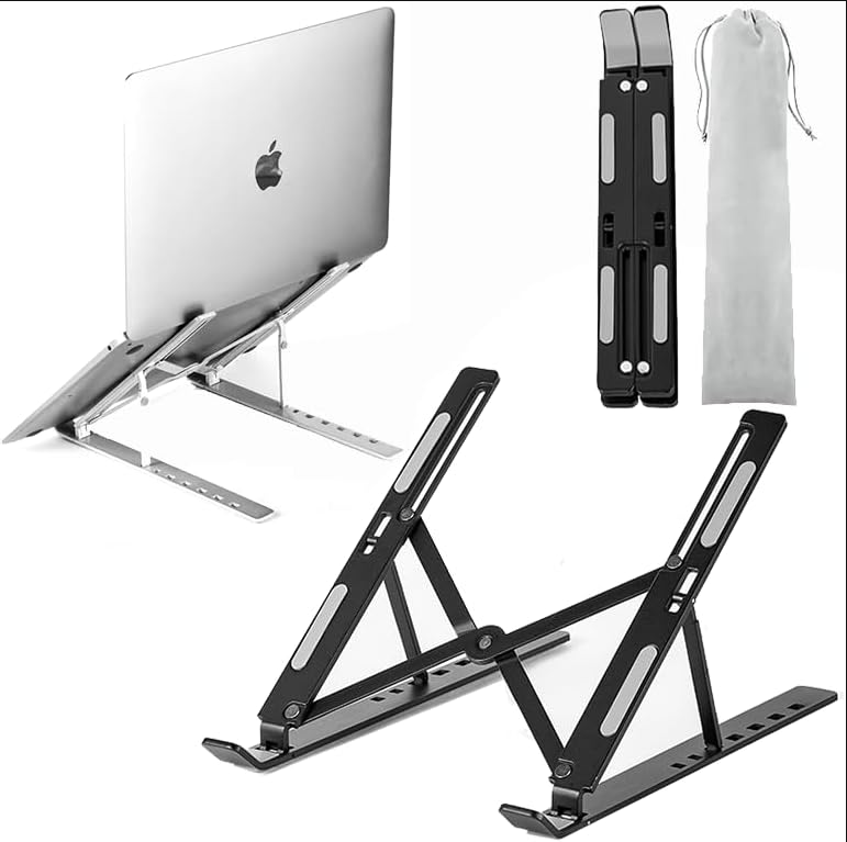 Portable Foldable Aluminium Alloy  Laptop Stand & Tablet Stand