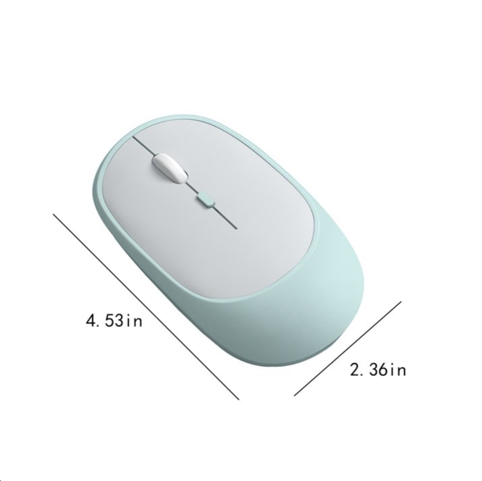 2.4G+Bluetooth 5.0 Wireless Rechargeable Mouses USB Optical Rechargeable Mice for Computer Laptop PC Macbook Mice Gaming Mouse Game 800, 1200, 1600 DPI