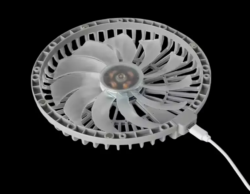 Laptop Stand With Fan and  360 Rotating Base, Adjustable Height Up to 10", Ergonomic Aluminum Laptop Riser Holder Computer Stand for Laptop 10 14 15 17 Inches