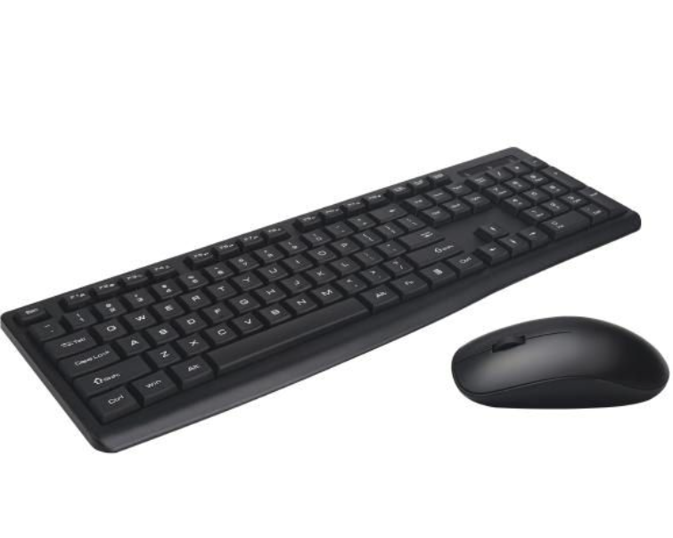 Wireless Business Office 2.4GHZ Keyboard & Mouse Combo FOR Desktop Laptop - Black very high speed and with high compatibility