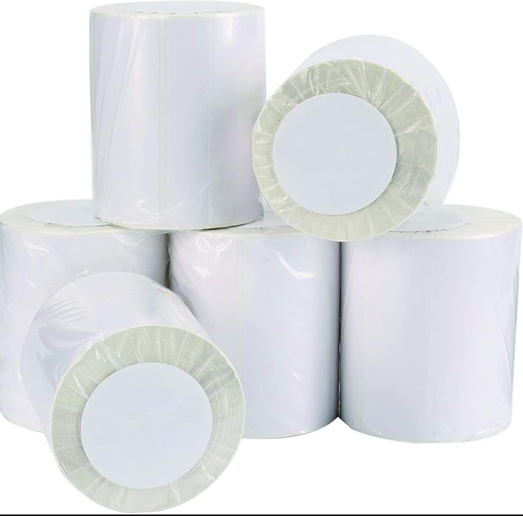 350Sheets Thermal Shipping Labels Roll 4×6 Inch  Stickers Perforated Strong Adhesive Commercial Grade Labels