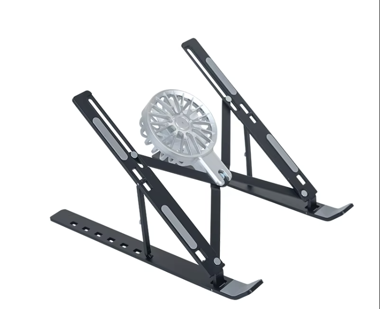 Portable Foldable Aluminium Alloy  Laptop Stand  Tablet Stand With Fan