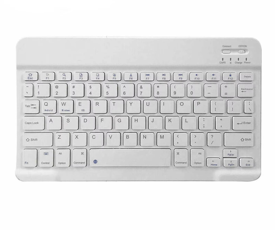 New Arrived 10inch Bluetooth Wireless Keyboard Rechargeable For PC Phone Tablet Gaming Keyboard For Android ios Windows