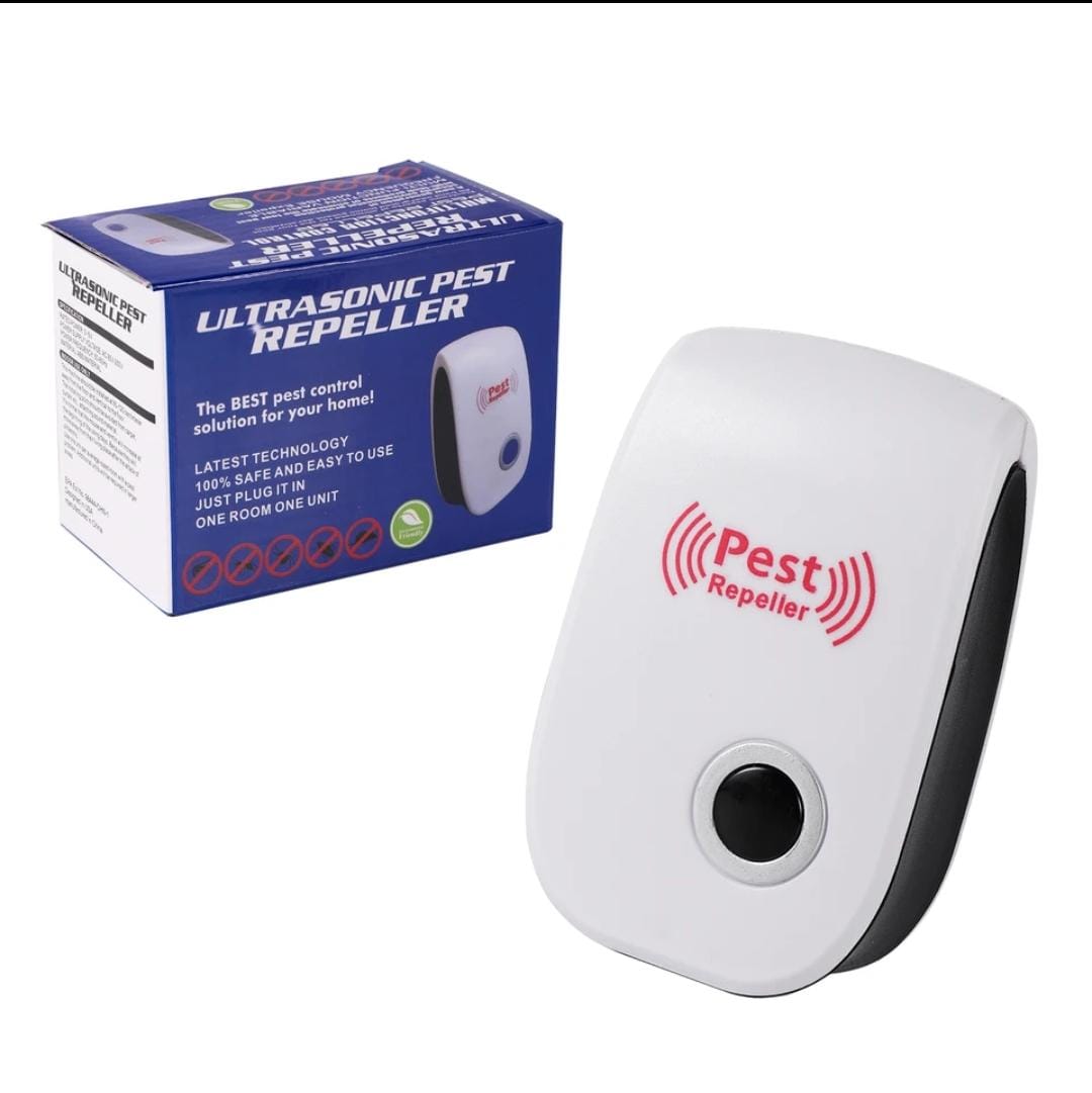 Ultrasonic Electronic Pest Repeller with Night Light Insect Mosquito Killer Bug Zapper Non-toxic Safe Home Mosquito Repellent for Mice Mosquitoes Ants Spiders Cockroaches Repelling