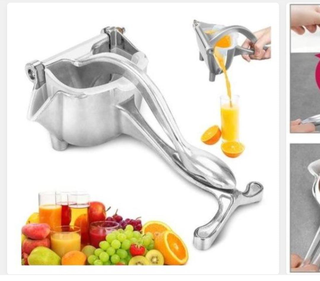 Aluminum Steel Manual Fruit Juicer Hand juicer, Instant Vegetables & Fruit Mixer Orange, Watermelon, Lemon Squeezer, Hand Press Juice Machine For Home