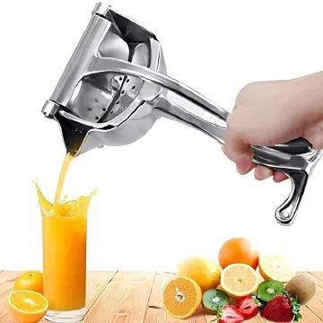 Aluminum Steel Manual Fruit Juicer Hand juicer, Instant Vegetables & Fruit Mixer Orange, Watermelon, Lemon Squeezer, Hand Press Juice Machine For Home