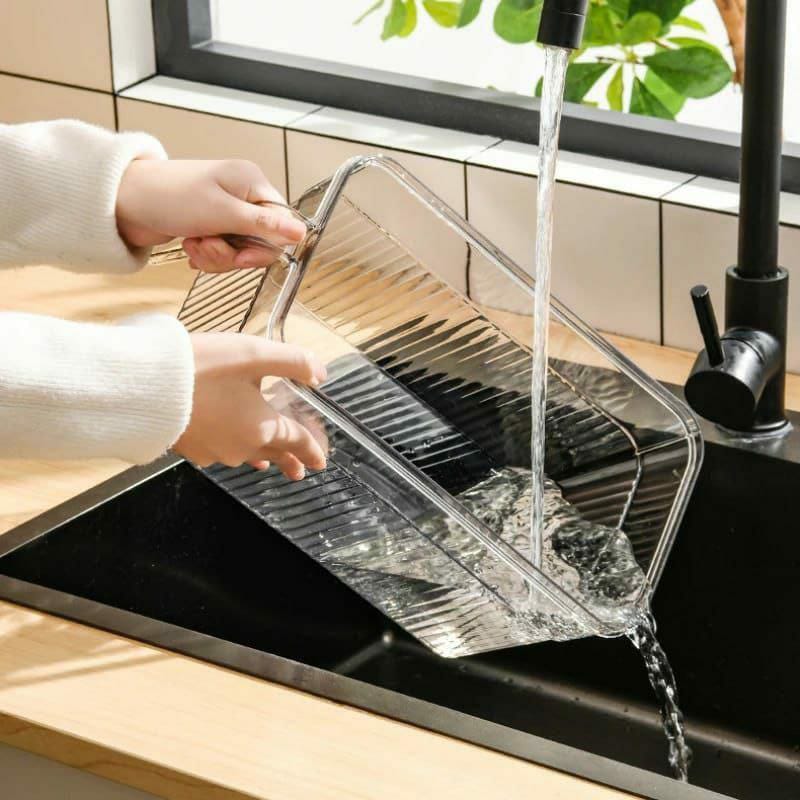Acrylic Fridge Container /Cereal Storage Container - High quality, Perfect for kitchen food storage, Dishwasher safe, Prevent unpleasant odor in the refrigerator.