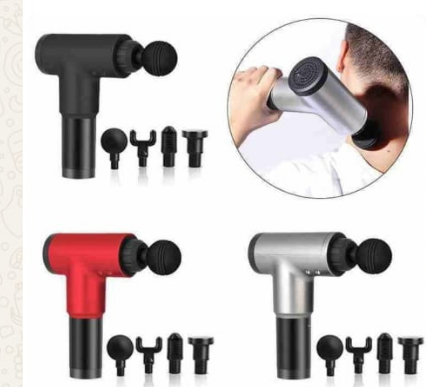 Charge Boost Massage Gun, Body Massager, Deep Tissue Massager for Pain Relief, USB Portable Mini Vibration Percussion Muscle Relaxation Massager Machine