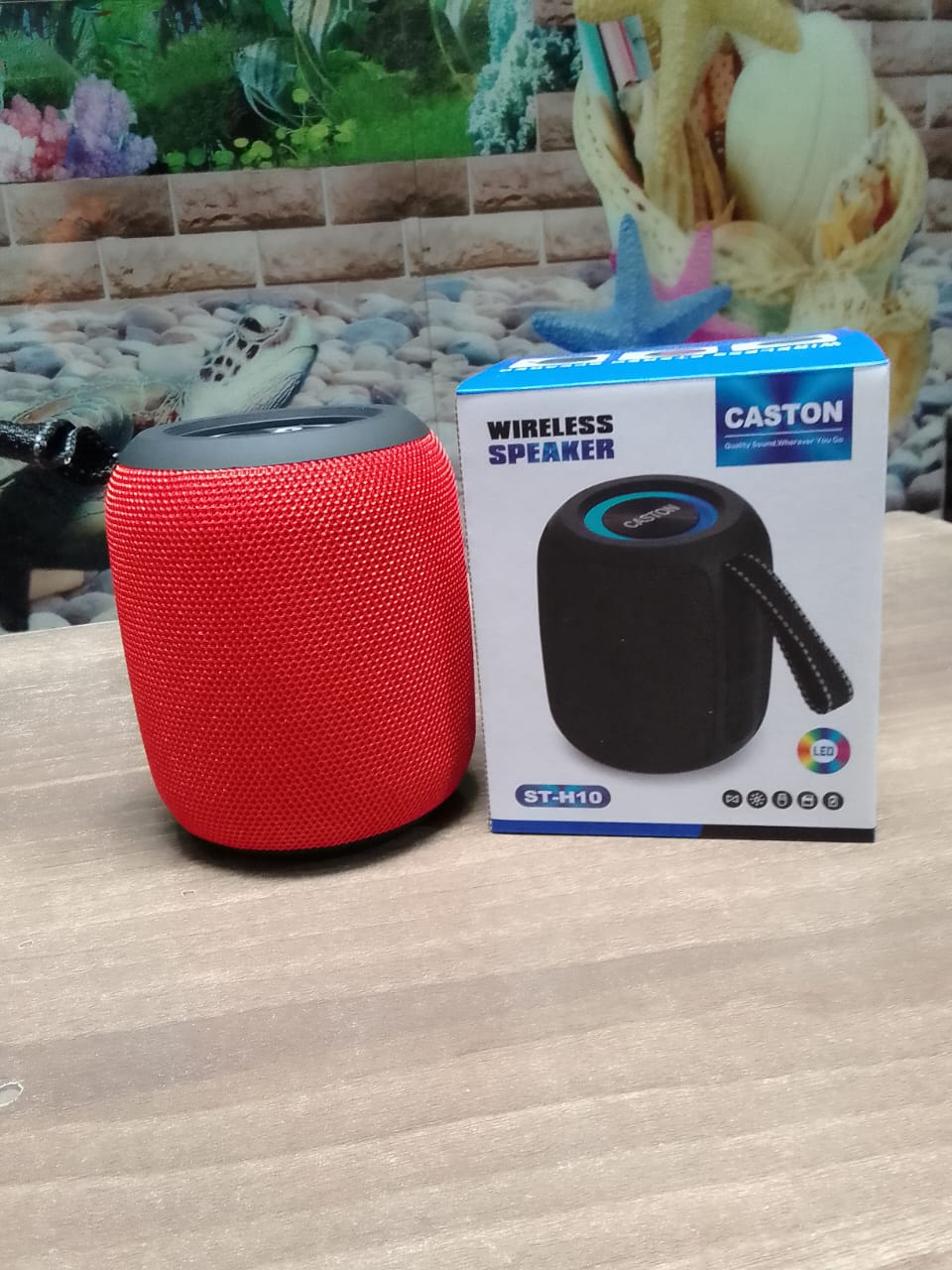 Caston C15 High Bass Bluetooth Speaker with FM Radio – Portable Wireless Speaker with USB/SD Support & Powerful Sound Output