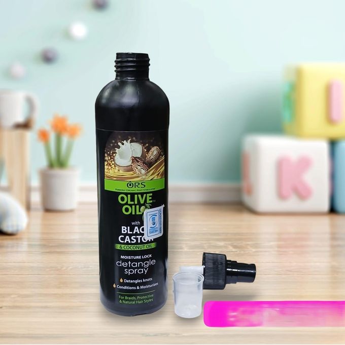 rs Black Castor Oil Detangle Hair Spray