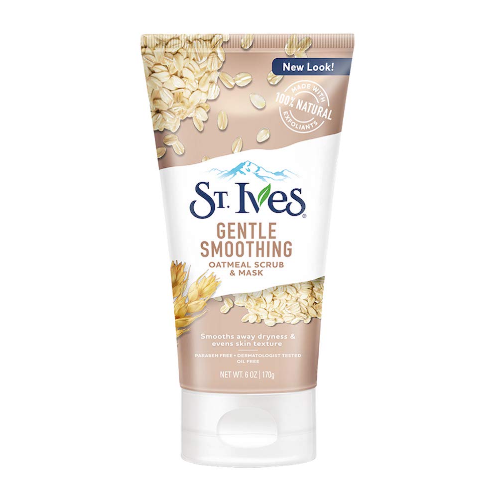St Ives Gentle Smoothing Oatmeal Scrub and Mask-170gms