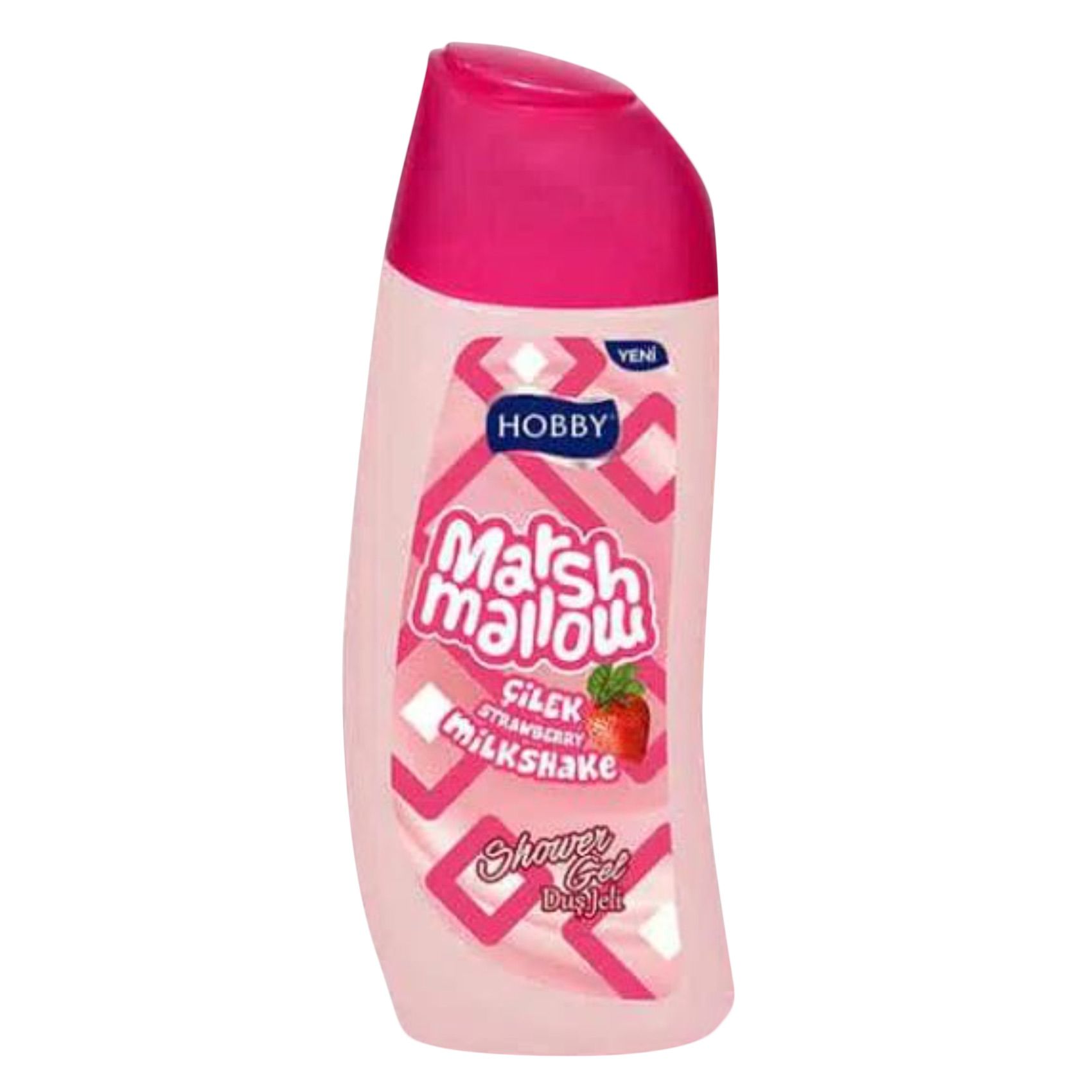 Hobby Marshmallows Strawberry And Milk Shake Body Wash 500ml