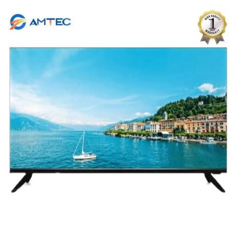 Amtec 32" Inch Bluetooth enabled Television Smart Android TV Frameless Digital TV Inbuilt Decoder with 1 Year Waranty Plus FREE Wall Mount, Flash Disk, Bracket, Tv Guard, aerial and Socket extension