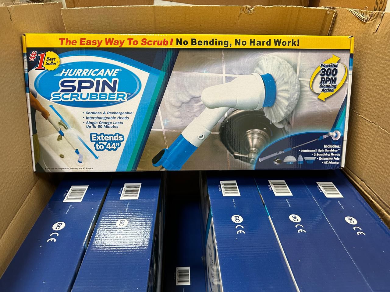 3 Heads Electric Spin/Tiles Scrubber Cleaning Brush Spin Scrubber.This rechargeable spin scrubber is a practical household cleaning tool, helping you to clean the bathroom, floor, tiles, or window wit