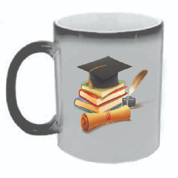 Hark! A Mug of Colorful Charms Awaits Thee| Graduation Gift COLOR CHANGING MAGIC MUG/ MAGIC CUP - Gift the people you treasure with this comouflaging magic mug/ cup