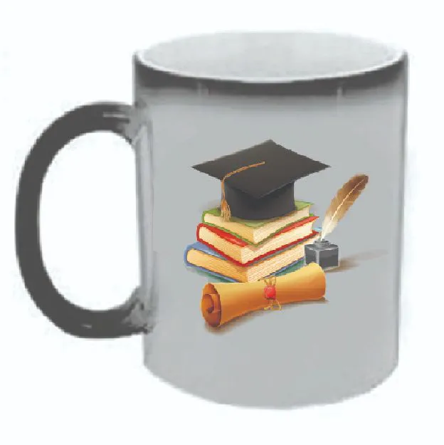 Hark! A Mug of Colorful Charms Awaits Thee| Graduation Gift COLOR CHANGING MAGIC MUG/ MAGIC CUP - Gift the people you treasure with this comouflaging magic mug/ cup