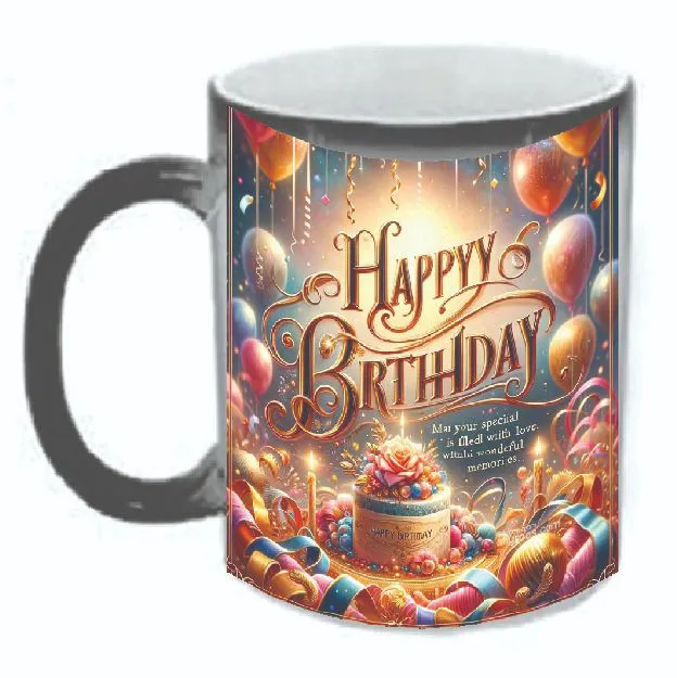 The Cup of Everlasting Hue| Happy Birthday COLOR CHANGING MAGIC MUG/ MAGIC CUP - Gift the people you treasure with this comouflaging magic mug/ cup