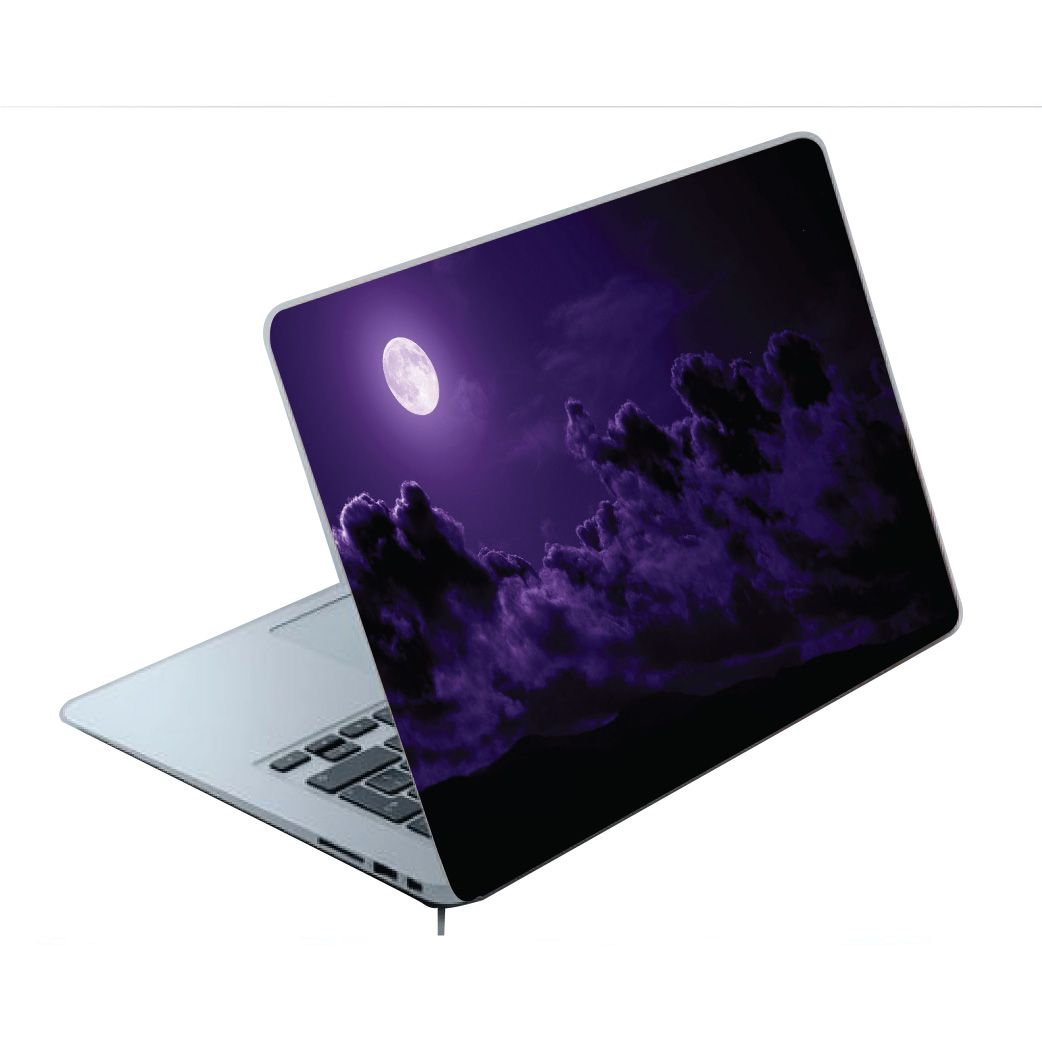 Your Laptop Called – It Wants a Makeover! Laptop Skin/Wrap/Cover/Sticker  for sizes 11" to 15.6" (MOON SCENARY)