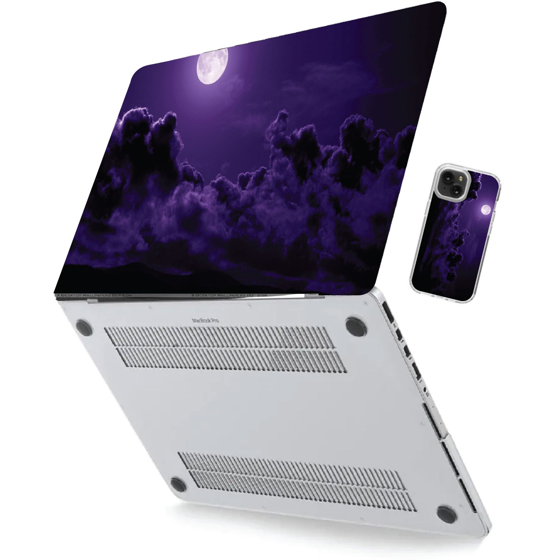 Your Laptop Called – It Wants a Makeover! Laptop Skin/Wrap/Cover/Sticker  for sizes 11" to 15.6" (MOON SCENARY)